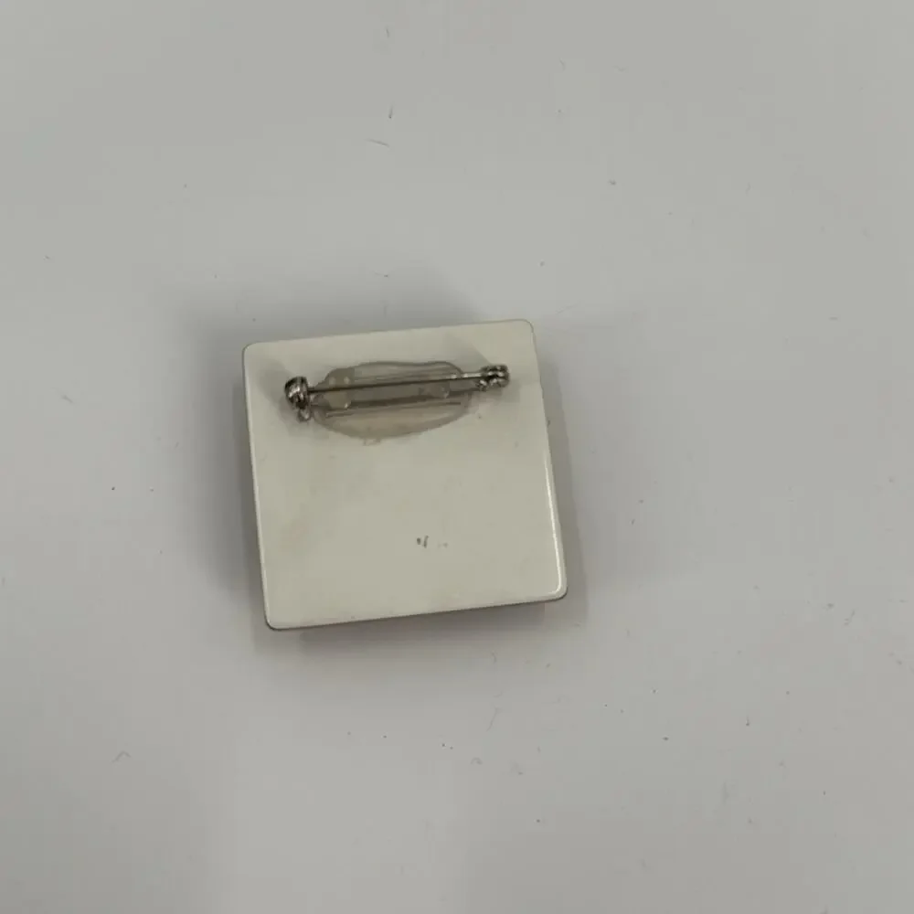 Vintage 80's Abstract brooch